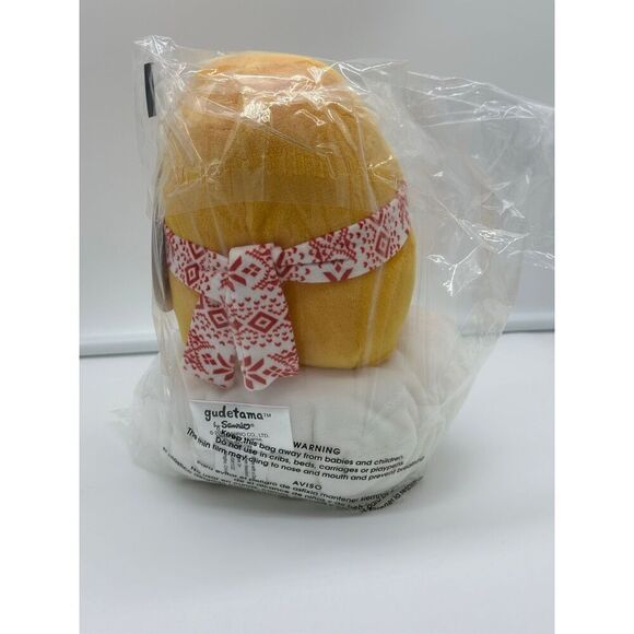 Gudetama the Lazy Egg Holiday 8" Plush - Picture 4 of 5